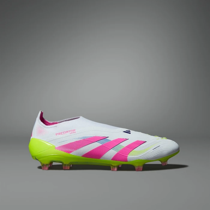 adidas Predator Elite Laceless FG cloud white/lucid pink/lucid lemon