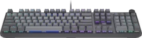 Endorfy Thock V2, PBT, grau, LEDs RGB, hot-swap, Endorfy RED, USB, US