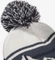 Jack Wolfskin Stripy Pompom Beanie dark navy (Junior) Vorschaubild