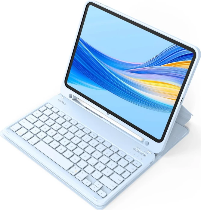 Inateck Tastatur Hülle für iPad Air 6 11"/iPad Air 5/iPad 10/iPad Pro 11", DE