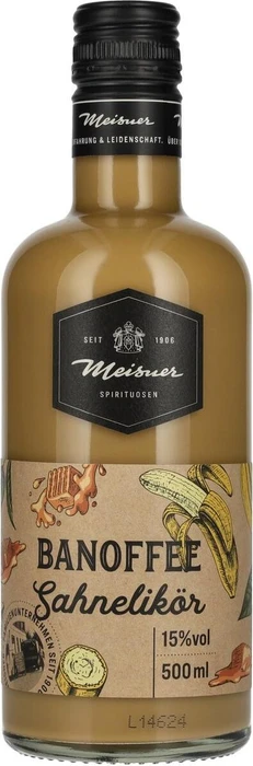 Meisner Spirituosen Banoffee Sahnelikör 500ml