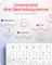 KeySonic KSK-5020BT-S Mini-Tastatur, silber/weiß, Bluetooth, DE Vorschaubild
