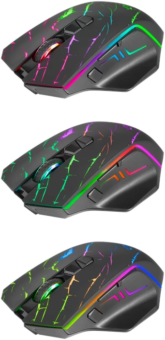Defender Uran GM-503 Wireless Gaming Mouse schwarz, USB