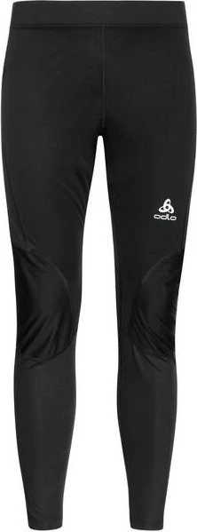 Odlo Zeroweight Warm Tights Laufhose lang schwarz (Herren)