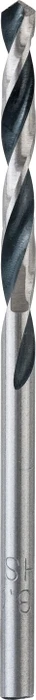 Bosch Professional Metall HSS Metallspiralbohrer, 3.2x36x65mm, 2 Stück