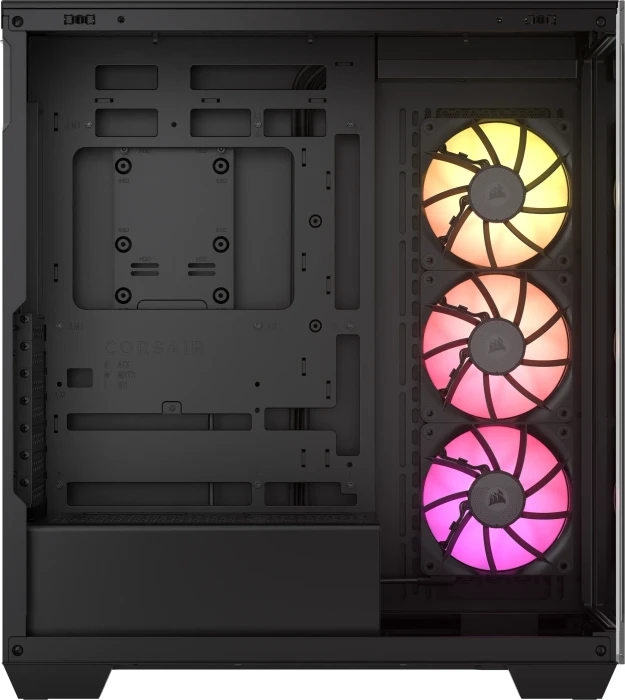 Corsair iCue 3500X RGB, schwarz, Glasfenster