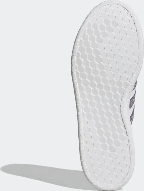 adidas Grand Court Base Beyond cloud white/matt purple met. (Damen)