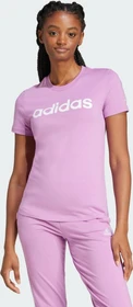 adidas Loungewear Essentials Slim Logo T-Shirt kurzarm preloved purple (Damen)