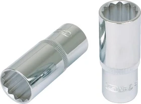 KS Tools CHROMEplus Außenzwölfkant Steckschlüssel 1/2", 14x76mm