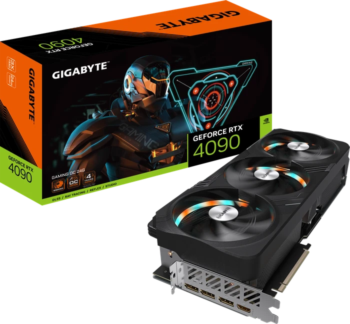 GIGABYTE GeForce RTX 4090 Gaming OC 24G, 24GB GDDR6X, HDMI, 3x DP