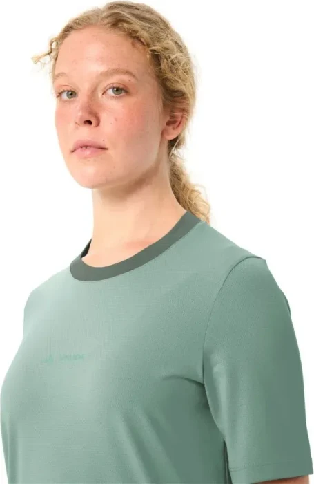 Vaude Loamer Mountainbike Funktionsshirt kurzarm dusty fern uni (Damen)