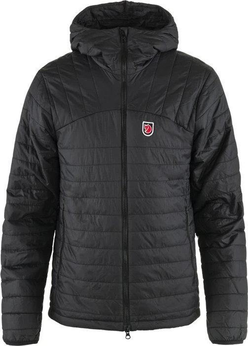 Fjällräven Expedition X-Lätt Hoodie Funktionsjacke schwarz (Herren)