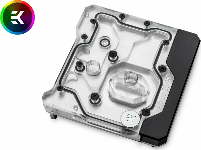 EK Water Blocks Quantum Line EK-Quantum Momentum Aorus Z390 Master D-RGB Monoblock, Nickel, Acryl
