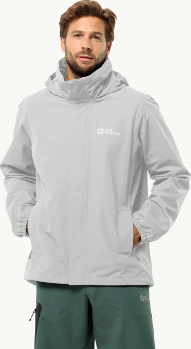 Jack Wolfskin Stormy Point 2L Funktionsjacke cool grey (Herren)