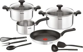 Tefal C973SB Comfort Max Kochgeschirr-Set, 11-tlg.