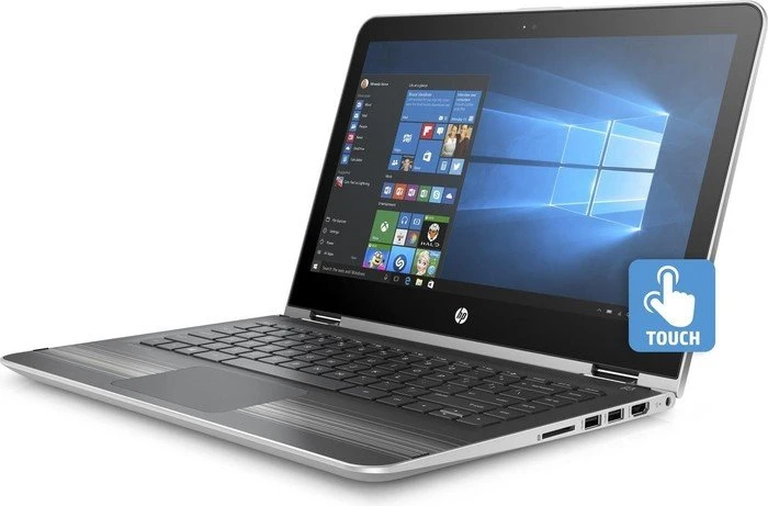 HP Pavilion x360 13-u001ng, silber, Core i5-6200U, 8GB RAM, 1TB HDD, DE