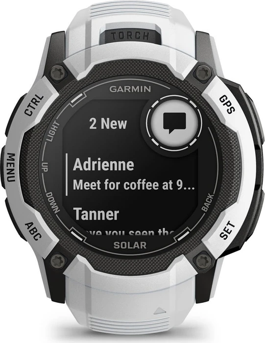 Garmin Instinct 2X Solar whitestone
