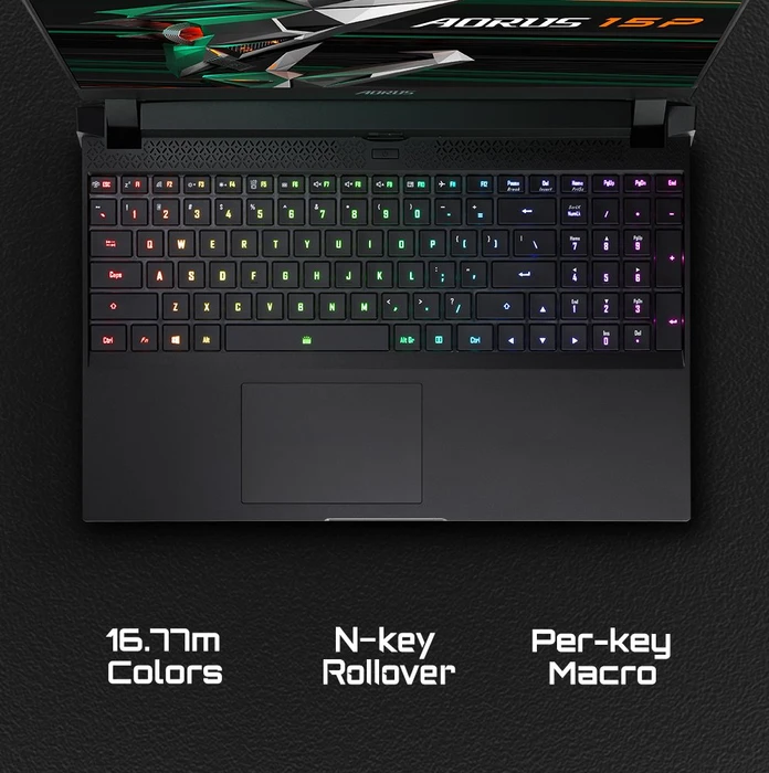 GIGABYTE AORUS 15P, Core i7-11800H, 32GB RAM, 1TB SSD, GeForce RTX 3080, UK