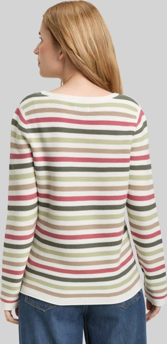 Tom Tailor Rundhalsausschnitt Strickpullover grün (Damen)
