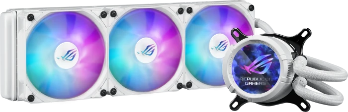 ASUS ROG Strix LC III 360 ARGB LCD White Edition