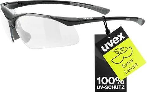 UVEX sportstyle 223 black-grey/clear