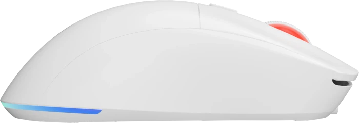 Genesis Zircon XIII Custom Wireless Gaming Mouse weiß, USB
