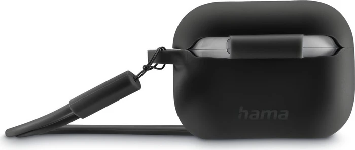 Hama Fantastic Feel Case für Apple AirPods Pro 2 schwarz