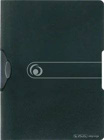 Herlitz easy orga to go Express-Clip Klemmmappe, A4, schwarz