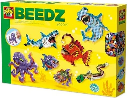 Ses Creative Beedz Bügelperlen Gruselige Meeresbewohner