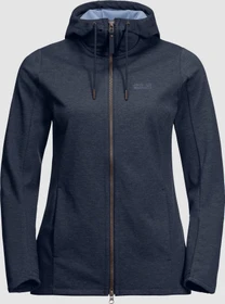 Jack Wolfskin Riverland Hooded Jacke midnight blue (Damen)