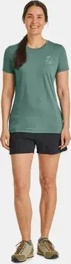 Ortovox 120 Cool Tec Mountain Duo Funktionsshirt kurzarm arctic grey (Damen)