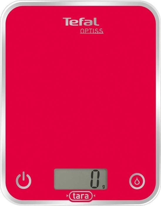 Tefal BC5003V0 Optiss digitale Küchenwaage rot