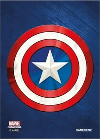 Gamegenic Marvel Champions Art Sleeves Captain America, 50 Stück