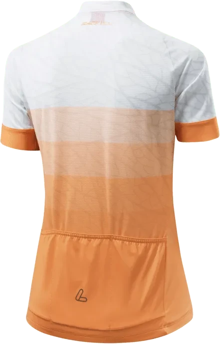 Löffler Lively Vent Half-Zip Trikot kurzarm papaya (Damen)