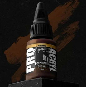 Monument Hobbies Pro Acryl Signature Series Ben Komets S14 petroleum brown, 22ml