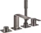 Grohe Allure 4-Loch-Einhand-Wannenkombination hard graphite Vorschaubild