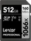 Lexar Professional 1066x Silver Series R160/W120 512GB, UHS-I U3, Class 10 Vorschaubild