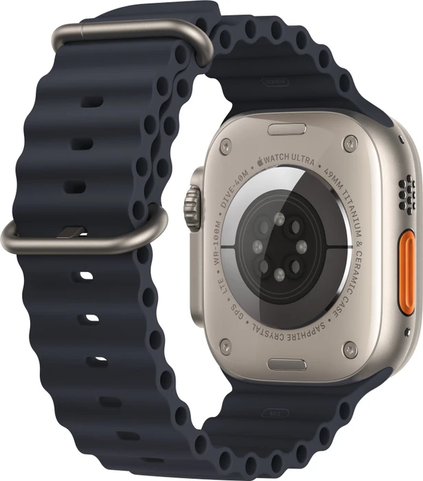 Apple Ocean Armband Verlängerung für Apple Watch Ultra 49mm mitternacht