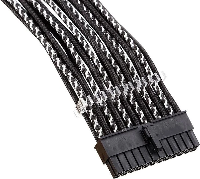 Phanteks Verlängerungskabel Kit für Netzteile, X-Muster schwarz/silber, 500mm