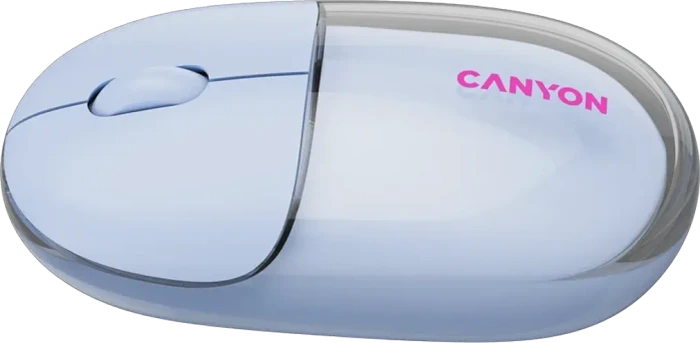 Canyon OnClick 24 Dual-Mode Wireless Mouse blau, USB/Bluetooth