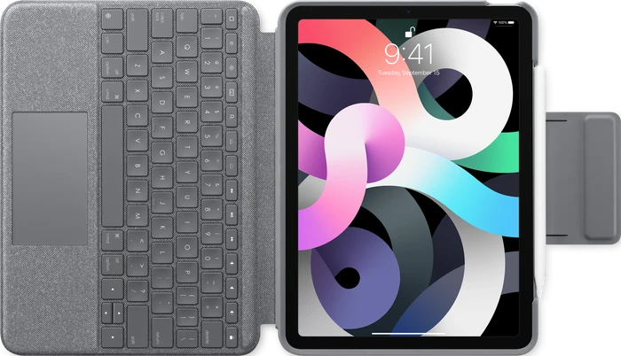 Logitech Folio Touch für iPad Air 4/iPad Air 5, Oxford Grey, DE