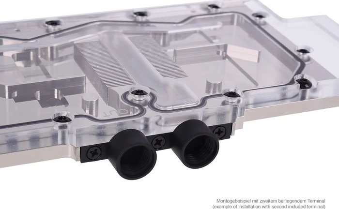 Alphacool Eisblock GPX-N Acryl Light NVIDIA RTX 2080 M02 mit Backplate