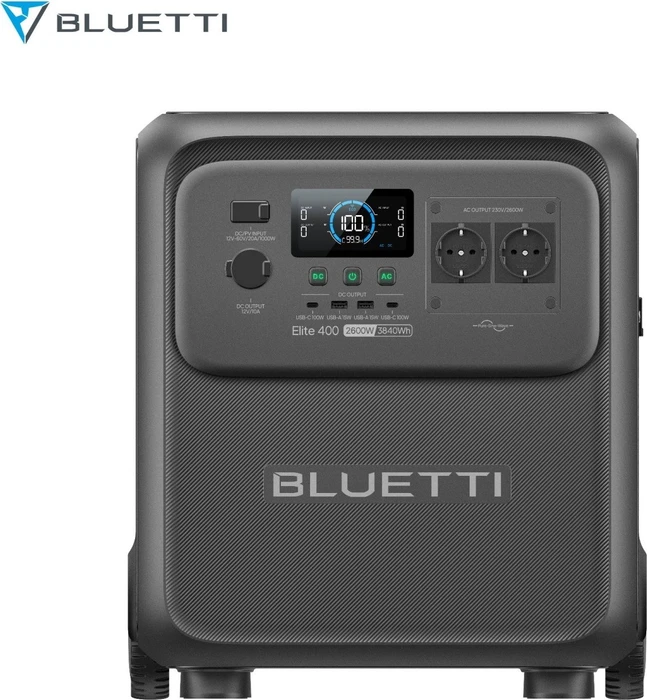Bluetti Elite 400 Solargenerator grau, 3840Wh