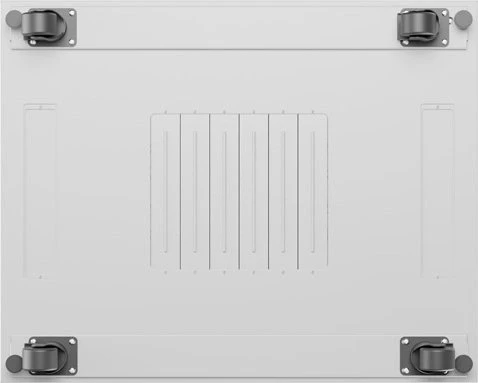 Lanberg 19" Rackschrank 15HE, LCD, freistehend, Flat Pack, Gitternetztür, IP20, RAL 7035, 1000mm tief