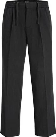Jack & Jones Wide Leg Fit Classic Hose dark grey (Herren)