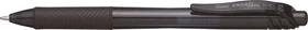 Pentel EnerGel X BL110 1.0mm/0.5mm Gelroller schwarz/transparent