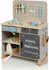 Musterkind Werkbank Fagus warmgrau/natur