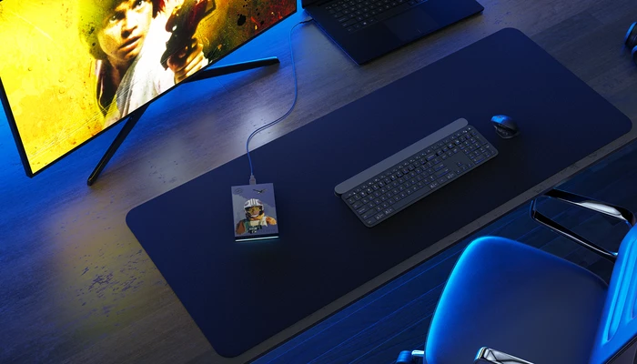 Seagate FireCuda Gaming HDD - Luke Skywalker Special Edition, 2TB, +Rescue, USB 3.0 Micro-B