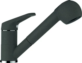 Schock Cosmo Cristalite/Chrom Schlauchbrause HD asphalt