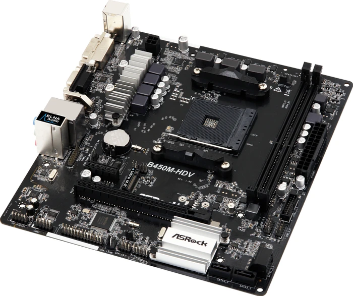 ASRock B450M-HDV (AMD AM4)
